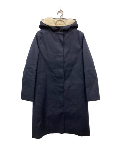 MACKINTOSH（マッキントッシュ）MACKINTOSH (マッキントッシュ) ボアライナー付ゴム引きコート ネイビー サイズ:6の古着・服飾アイテム