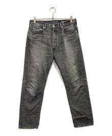 RHC Ron Herman（アールエイチシー ロンハーマン）の古着「Kennedy Straight Fit Denim Pants」｜ブラック