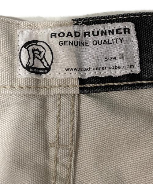 ROAD RUNNER（ロードランナー）ROAD RUNNER (ロードランナー) プリズナーパンツ ベージュ×ブラック サイズ:Sの古着・服飾アイテム