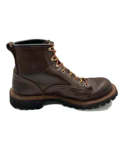RED WING（レッドウィング）RED WING (レッドウィング) ラインマン ブラウン サイズ:8Dの古着・服飾アイテム