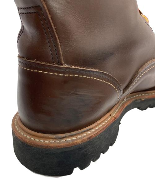 RED WING（レッドウィング）RED WING (レッドウィング) ラインマン ブラウン サイズ:8Dの古着・服飾アイテム