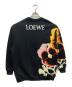 LOEWE (ロエベ) Pansies Embroidery Sweatshirt ブラック サイズ:XS：65000円