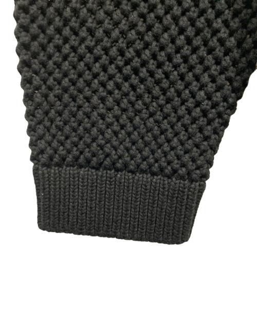 SUPREME（シュプリーム）Supreme (シュプリーム) open knit small box sweater ブラック サイズ:Mの古着・服飾アイテム
