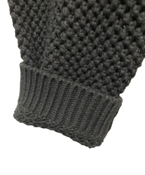 SUPREME（シュプリーム）Supreme (シュプリーム) open knit small box sweater ブラック サイズ:Mの古着・服飾アイテム