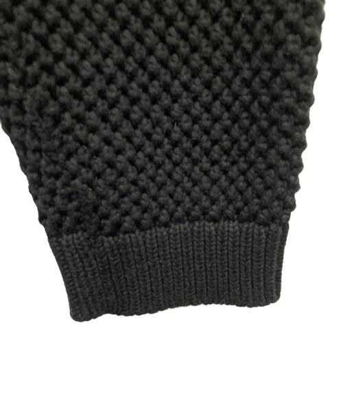 SUPREME（シュプリーム）Supreme (シュプリーム) open knit small box sweater ブラック サイズ:Mの古着・服飾アイテム