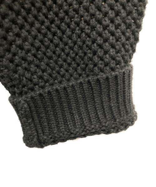 SUPREME（シュプリーム）Supreme (シュプリーム) open knit small box sweater ブラック サイズ:Mの古着・服飾アイテム