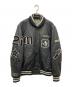 McGREGOR（マックレガー）の古着「オールレザースタジャン」｜ブラック