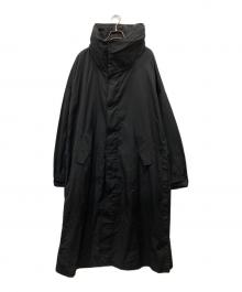 UNBLEACHED（アンブリーチド）の古着「Nomad Big Hood Big Coat」｜ブラック