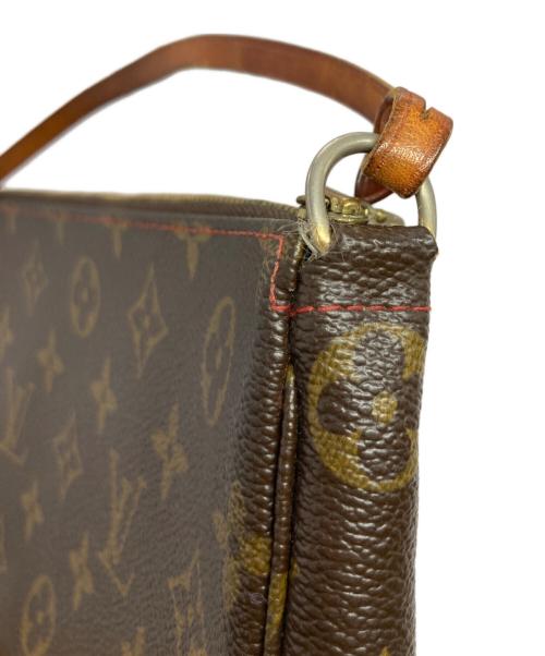 LOUIS VUITTON（ルイ ヴィトン）LOUIS VUITTON (ルイ ヴィトン) 村上隆 (タカシ ムラカミ) モノグラム・チェリー ポシェット ブラウンの古着・服飾アイテム