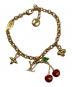 LOUIS VUITTON（ルイ ヴィトン）の古着「Cerise Bracelet」｜ゴールド×レッド
