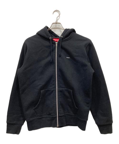 SUPREME（シュプリーム）SUPREME (シュプリーム) Small Box Zip Up Hooded Sweatshirt ブラック サイズ:Sの古着・服飾アイテム