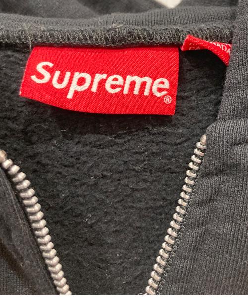 SUPREME（シュプリーム）SUPREME (シュプリーム) Small Box Zip Up Hooded Sweatshirt ブラック サイズ:Sの古着・服飾アイテム