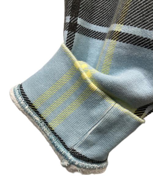 SUPREME（シュプリーム）SUPREME (シュプリーム) 21SS Plaid Crewneck ブルー サイズ:Mの古着・服飾アイテム