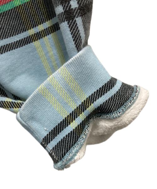SUPREME（シュプリーム）SUPREME (シュプリーム) 21SS Plaid Crewneck ブルー サイズ:Mの古着・服飾アイテム