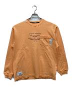 WTAPSダブルタップス）の古着「26SS INSECT / LS / COTTON」｜オレンジ