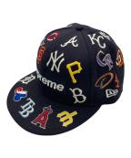SUPREME×MLB×New Eraシュプリーム×エムエルビー×ニューエラ）の古着「20SS BOX LOGO CAP」｜ブラック