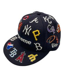 SUPREME×MLB×New Era（シュプリーム×エムエルビー×ニューエラ）の古着「20SS BOX LOGO CAP」｜ブラック