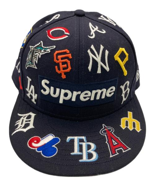 SUPREME（シュプリーム）Supreme (シュプリーム) MLB (エムエルビー) New Era (ニューエラ) 20SS BOX LOGO CAP ブラックの古着・服飾アイテム