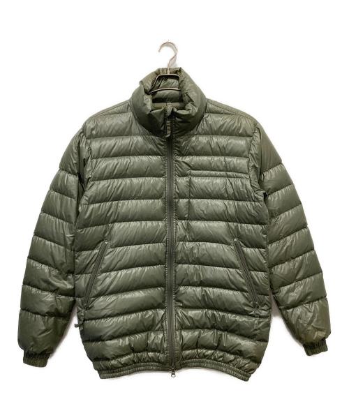 ISSEY MIYAKE（イッセイミヤケ）ISSEY MIYAKE (イッセイミヤケ) ダウンジャケット カーキ サイズ:3の古着・服飾アイテム