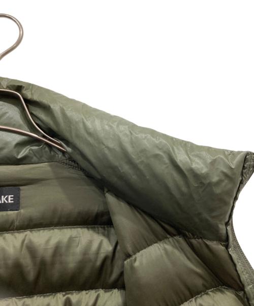 ISSEY MIYAKE（イッセイミヤケ）ISSEY MIYAKE (イッセイミヤケ) ダウンジャケット カーキ サイズ:3の古着・服飾アイテム