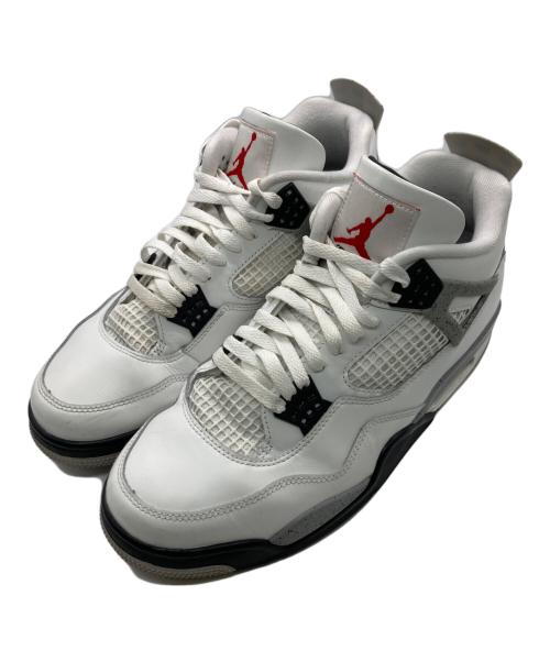 NIKE（ナイキ）NIKE (ナイキ) Air Jordan 4 Retro ホワイト サイズ:29.5ｃｍの古着・服飾アイテム