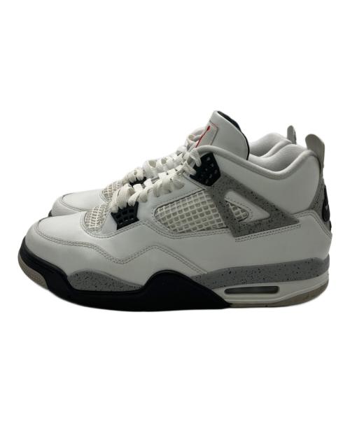 NIKE（ナイキ）NIKE (ナイキ) Air Jordan 4 Retro ホワイト サイズ:29.5ｃｍの古着・服飾アイテム
