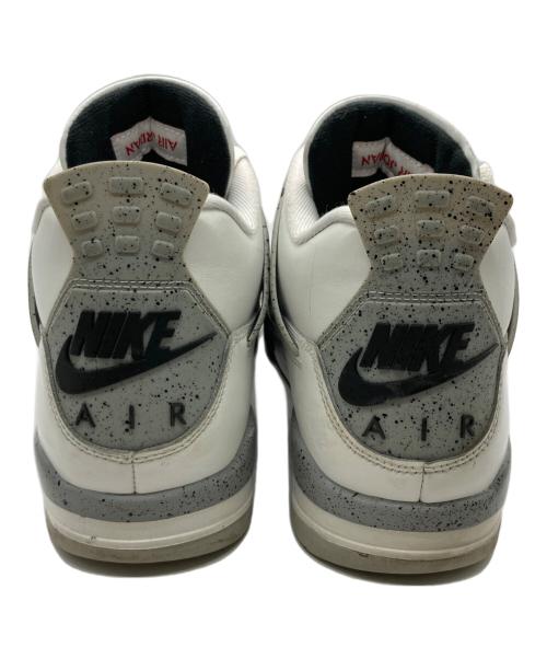 NIKE（ナイキ）NIKE (ナイキ) Air Jordan 4 Retro ホワイト サイズ:29.5ｃｍの古着・服飾アイテム