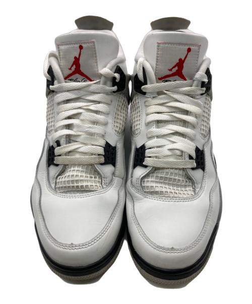 NIKE（ナイキ）NIKE (ナイキ) Air Jordan 4 Retro ホワイト サイズ:29.5ｃｍの古着・服飾アイテム