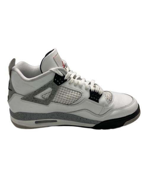 NIKE（ナイキ）NIKE (ナイキ) Air Jordan 4 Retro ホワイト サイズ:29.5ｃｍの古着・服飾アイテム