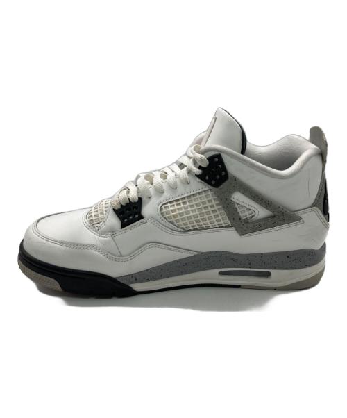 NIKE（ナイキ）NIKE (ナイキ) Air Jordan 4 Retro ホワイト サイズ:29.5ｃｍの古着・服飾アイテム
