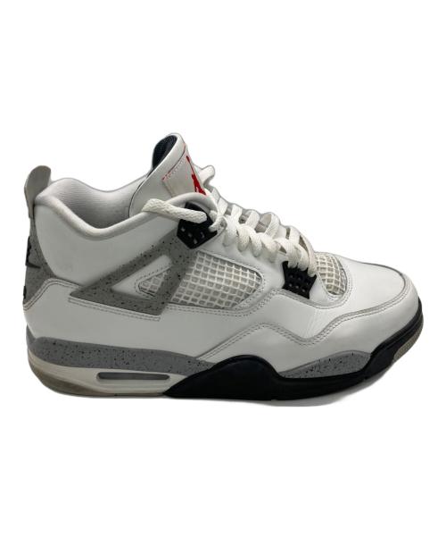NIKE（ナイキ）NIKE (ナイキ) Air Jordan 4 Retro ホワイト サイズ:29.5ｃｍの古着・服飾アイテム