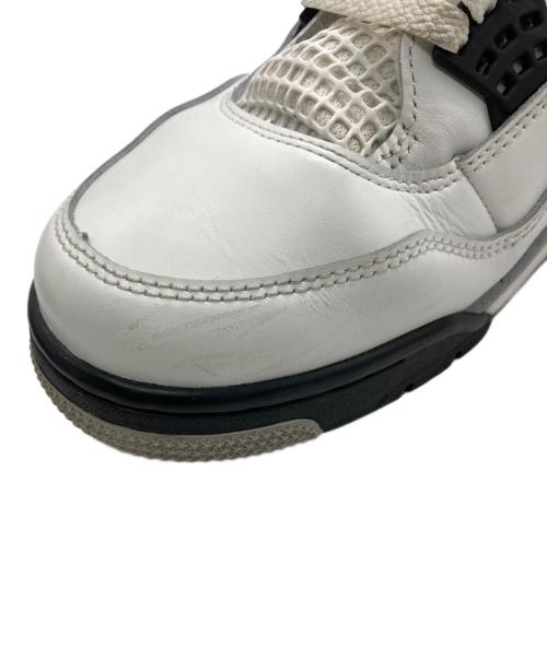 NIKE（ナイキ）NIKE (ナイキ) Air Jordan 4 Retro ホワイト サイズ:29.5ｃｍの古着・服飾アイテム
