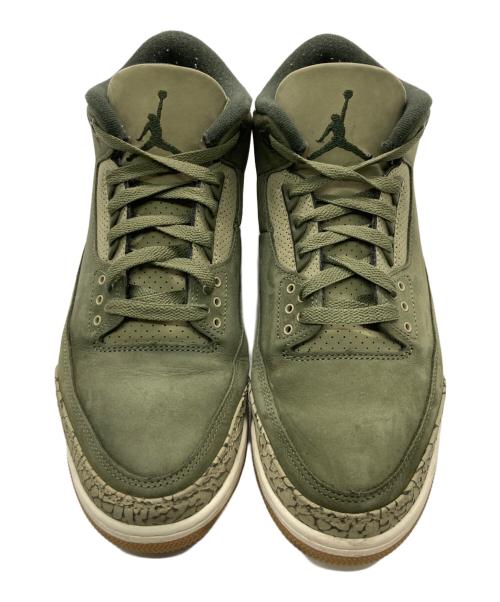 NIKE（ナイキ）NIKE (ナイキ) Air Jordan 3 Retro カーキ サイズ:29cmの古着・服飾アイテム