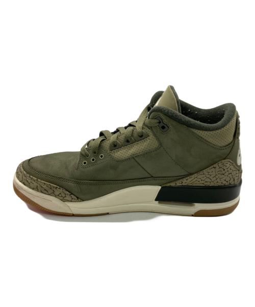 NIKE（ナイキ）NIKE (ナイキ) Air Jordan 3 Retro カーキ サイズ:29cmの古着・服飾アイテム