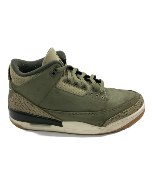 NIKE（ナイキ）NIKE (ナイキ) Air Jordan 3 Retro カーキ サイズ:29cmの古着・服飾アイテム