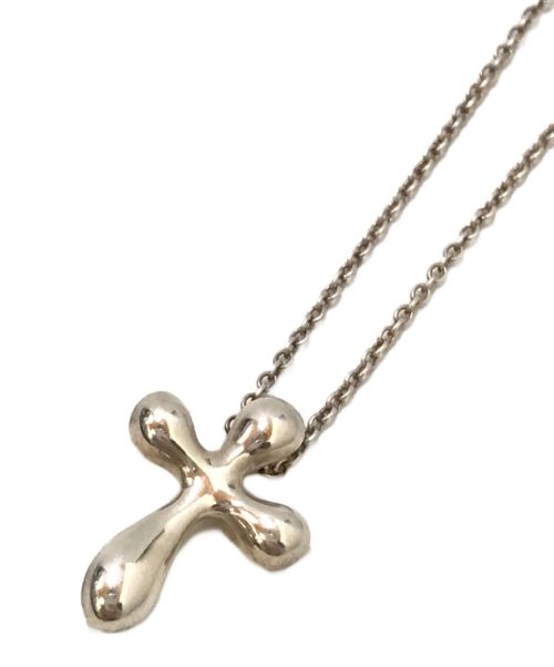 TIFFANY & Co.（ティファニー アンド コー）TIFFANY & Co. (ティファニー) エルサペレッティ スモールクロスネックレス シルバーの古着・服飾アイテム