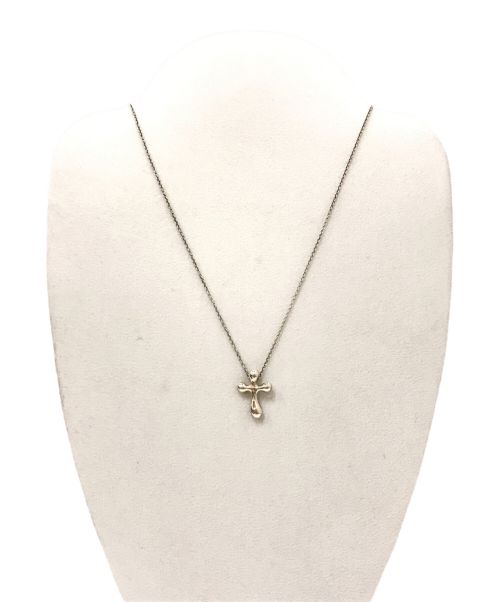 TIFFANY & Co.（ティファニー アンド コー）TIFFANY & Co. (ティファニー) エルサペレッティ スモールクロスネックレス シルバーの古着・服飾アイテム