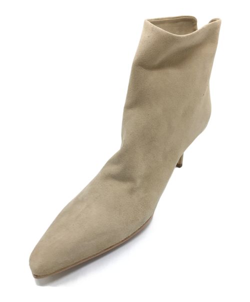 Brenta（ブレンタ）Brenta (ブレンタ) SUEDE ショートブーツ　スウェードブーツ ベージュ サイズ:37の古着・服飾アイテム