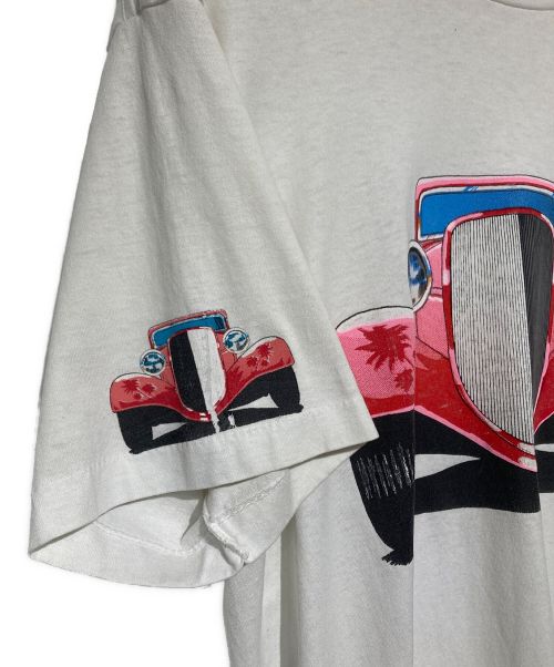 USED（ユーズド）USED (ユーズド) 古着プリントTシャツ ホワイト サイズ:XLの古着・服飾アイテム