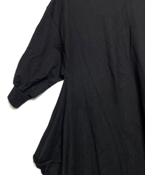 HYKE（ハイク）HYKE (ハイク) イレギュラーヘム ワンピース ブラック サイズ:2の古着・服飾アイテム