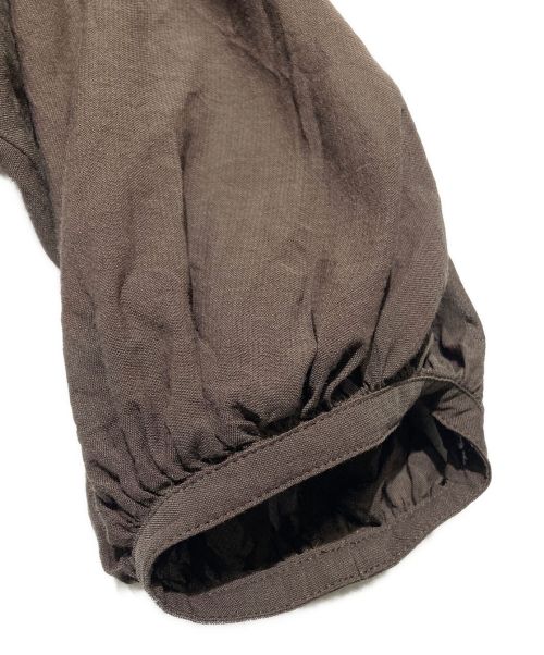 Plage（プラージュ）Plage (プラージュ) Sheer Voile ティアードワンピース(シアー ボイル) ブラウン サイズ:36の古着・服飾アイテム