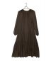 Plage (プラージュ) Sheer Voile ティアードワンピース(シアー ボイル) ブラウン サイズ:36：6000円