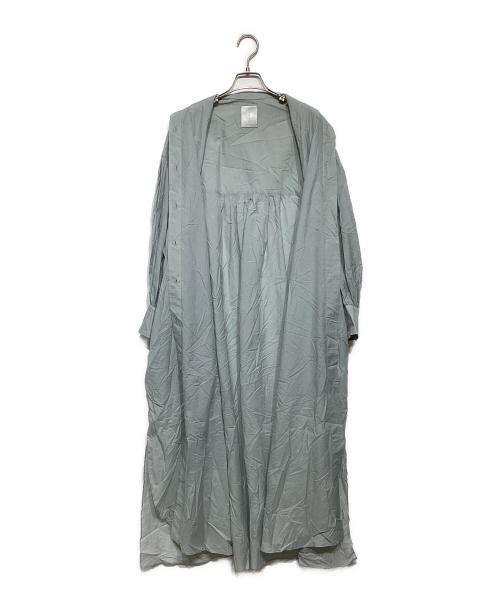 HAVEL studio（ハーヴェル スタジオ）HAVEL studio (ハーヴェル スタジオ) N/C ドレス ブルー サイズ:36の古着・服飾アイテム