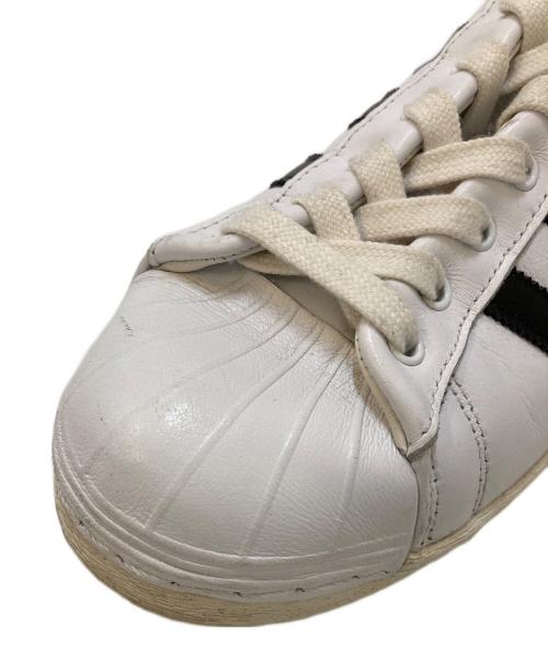 adidas（アディダス）adidas (アディダス) JOURNAL STANDARD (ジャーナル スタンダード) 別注SUPER STAR ローカットスニーカー ホワイト サイズ:26の古着・服飾アイテム