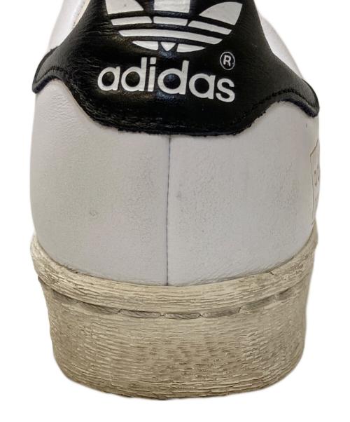 adidas（アディダス）adidas (アディダス) JOURNAL STANDARD (ジャーナル スタンダード) 別注SUPER STAR ローカットスニーカー ホワイト サイズ:26の古着・服飾アイテム