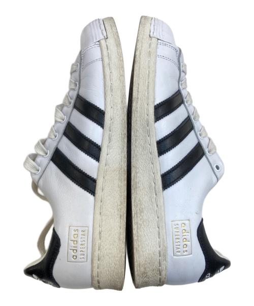 adidas（アディダス）adidas (アディダス) JOURNAL STANDARD (ジャーナル スタンダード) 別注SUPER STAR ローカットスニーカー ホワイト サイズ:26の古着・服飾アイテム