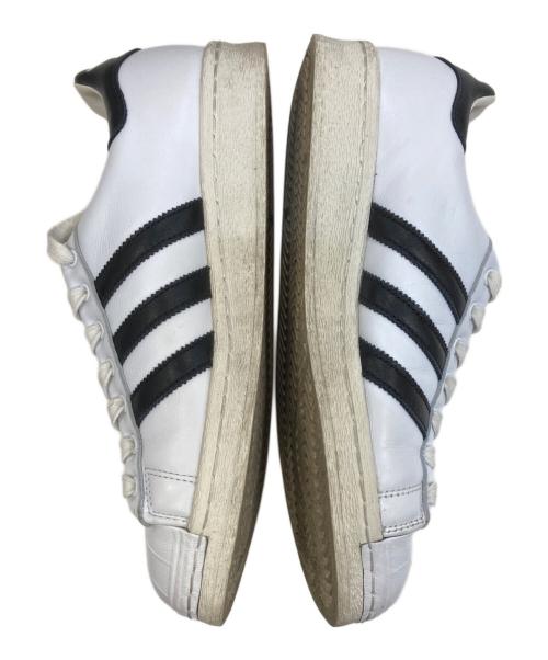 adidas（アディダス）adidas (アディダス) JOURNAL STANDARD (ジャーナル スタンダード) 別注SUPER STAR ローカットスニーカー ホワイト サイズ:26の古着・服飾アイテム