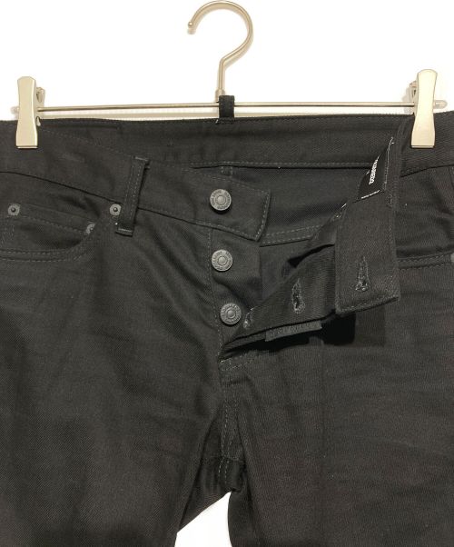 DSQUARED2（ディースクエアード）DSQUARED2 (ディースクエアード) スキニーパンツ ブラック サイズ:42の古着・服飾アイテム