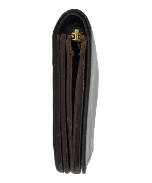 forme（フォルメ）forme (フォルメ) short wallet(Baby Calf×SHF)(ショート ウォレット ベイビー カーフ) ブラックの古着・服飾アイテム