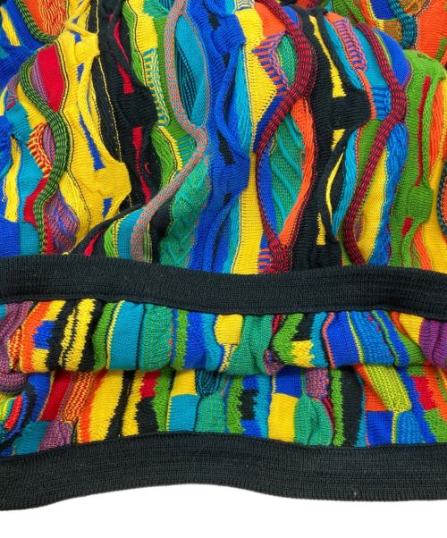 Coogi（クージー）Coogi (クージー) 3Dニット マルチカラー サイズ:XLの古着・服飾アイテム